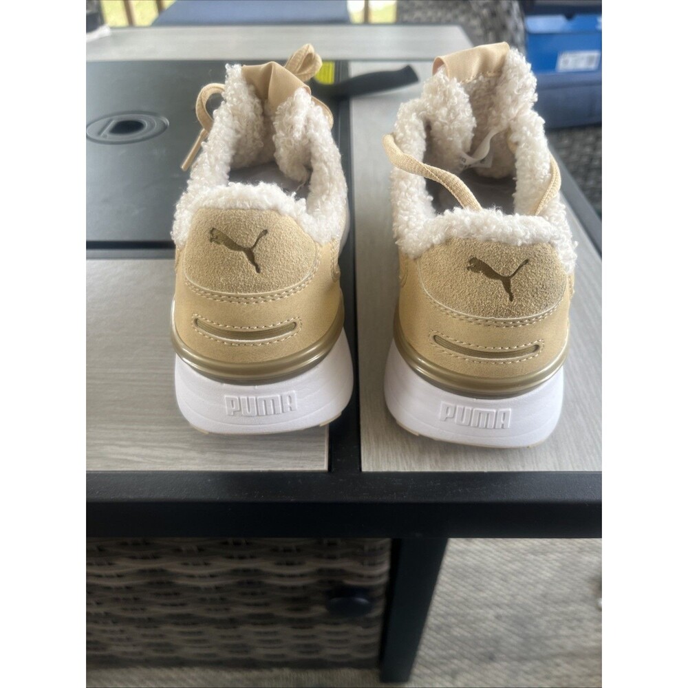 382719-02 Women's 6.5 Tan Suede Puma - Picture 3 of 10